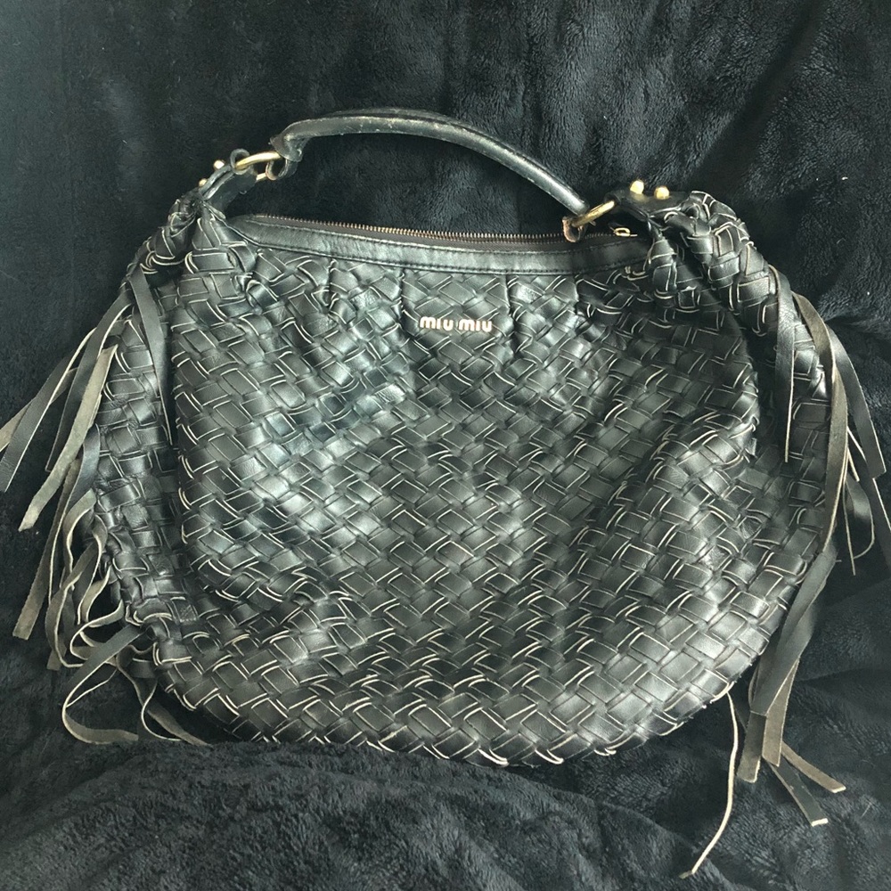 Vintage MIU MIU leather bag